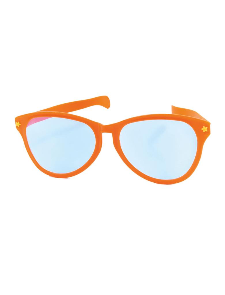 verkoop - attributen - Brillen - Jumbo bril oranje